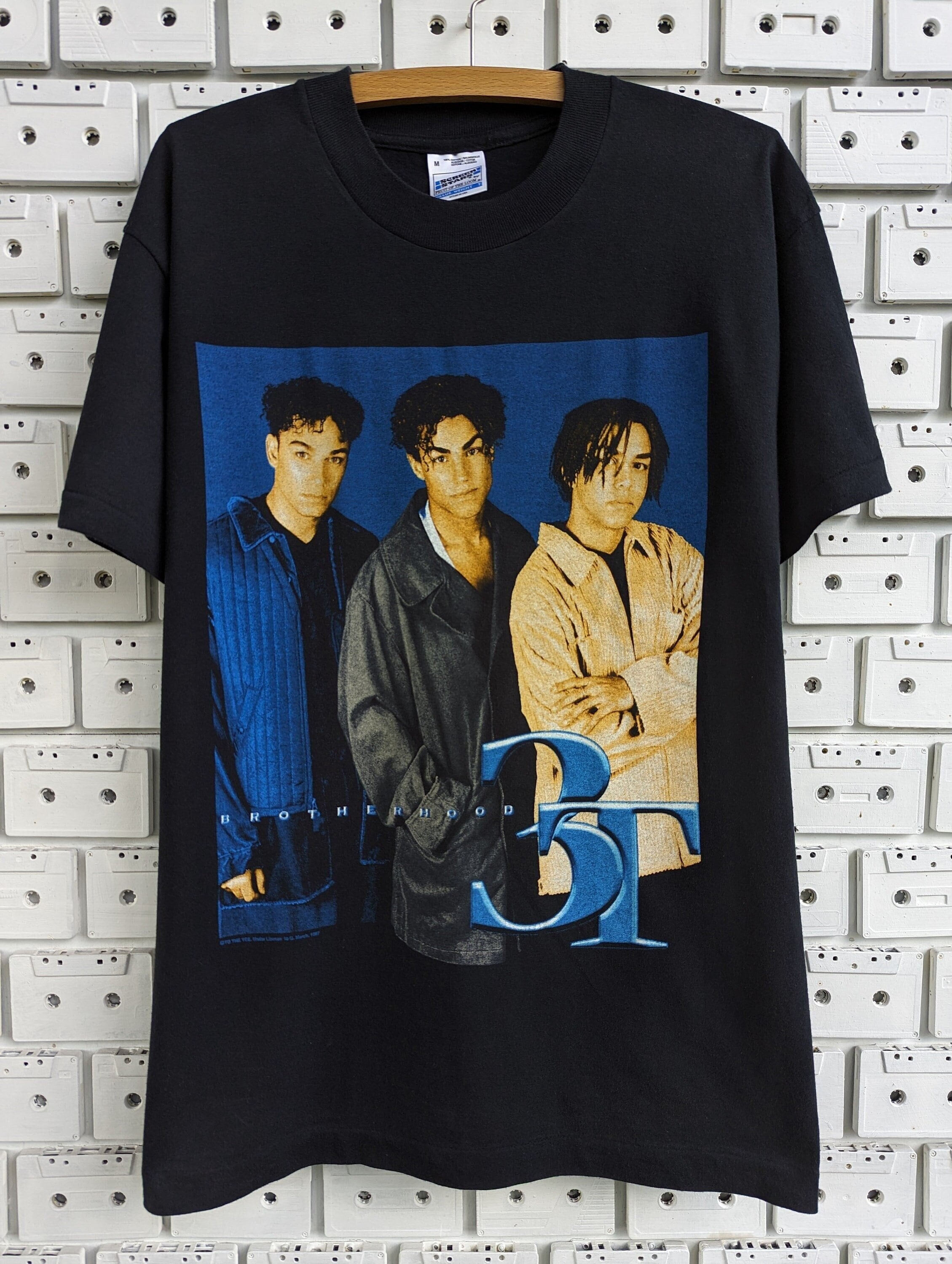 Vintage 1997 3T Band T-shirt Brotherhood Album Promo World Tour