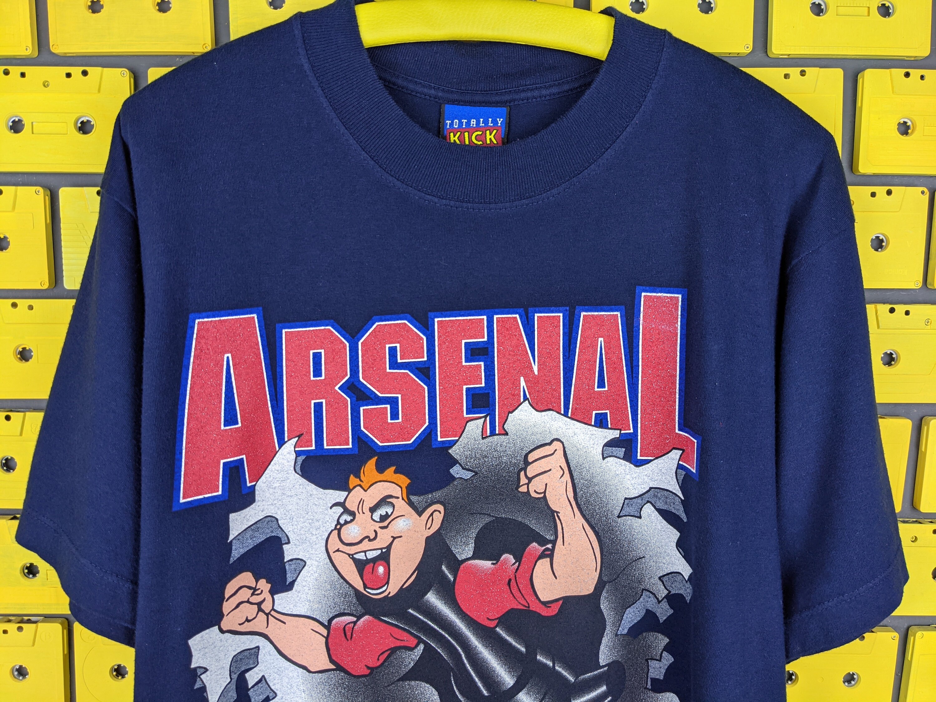 ヴィンテージ 90 年代 アーセナル FC T シャツ ガナーズ