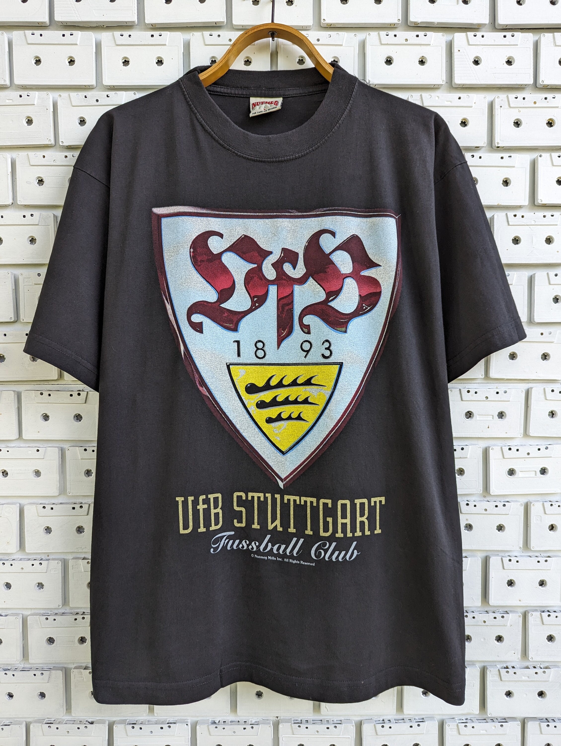 Vintage 90s FC Stuttgard T-shirt German Professional Sports