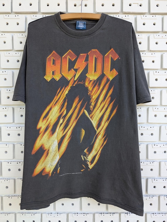 Vintage 1998 AC/DC T-shirt Long Live Rock Hard Rock Heavy Metal