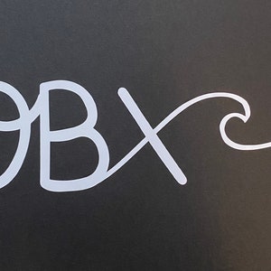 OBX Wave Decal