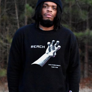 Black Crwn x Champion "REACH" Sweatshirt