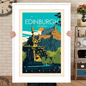 Edinburgh Scotland Print