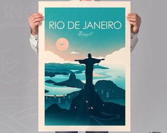 Brazil Travel Print | Rio de Janeiro