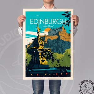 Edinburgh Scotland Print