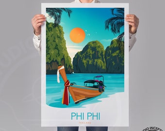 Phi Phi Thailand Poster Print