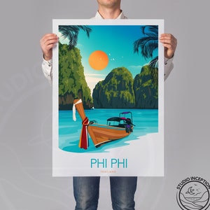 Phi Phi Thailand Poster Print