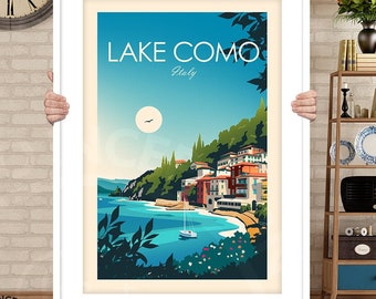 Bellagio Lake Como Italy Street Scene Black Framed Art Print Picture B12X8921 Bellagio Lake Como Italy Street Scene Black Framed Art Print Picture B12X8921