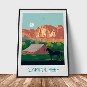 Capitol Reef National Park Poster