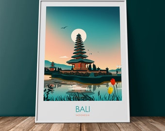 Bali Insel Island Foto Fridge Magnet Souvenir Neu