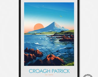 クロー・パトリック旅行プリント装飾メイヨー壁アートギフト壁掛け