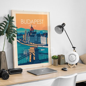Budapest Hungary Print, Wall art Art Print, Poster, Travel Print, Travel Poster, Wall Art, Living Room Prints, Art Decor image 9