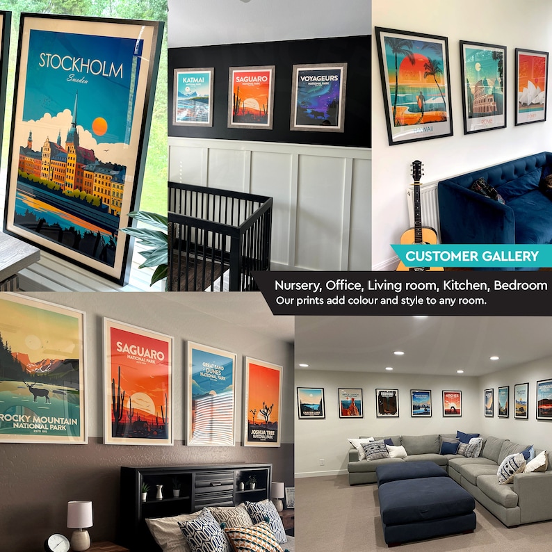 Money Saving Offer - Any 3 Prints of your Choice, Choose Your Size, Travel Poster, Travel Print, Art Prints, Art Gifts, National Park Poster image 18