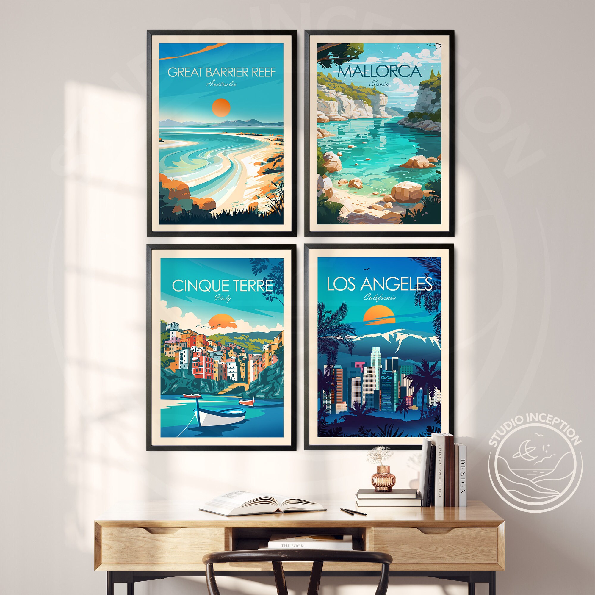 Mayorca Print Mallorca Print, Majorca Travel Print, Mallorca Poster, Spain Wall Art ...