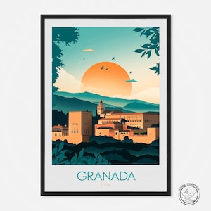 Stampa Granada Spagna