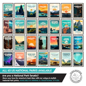Money Saving Offer - Any 3 Prints of your Choice, Choose Your Size, Travel Poster, Travel Print, Art Prints, Art Gifts, National Park Poster image 16