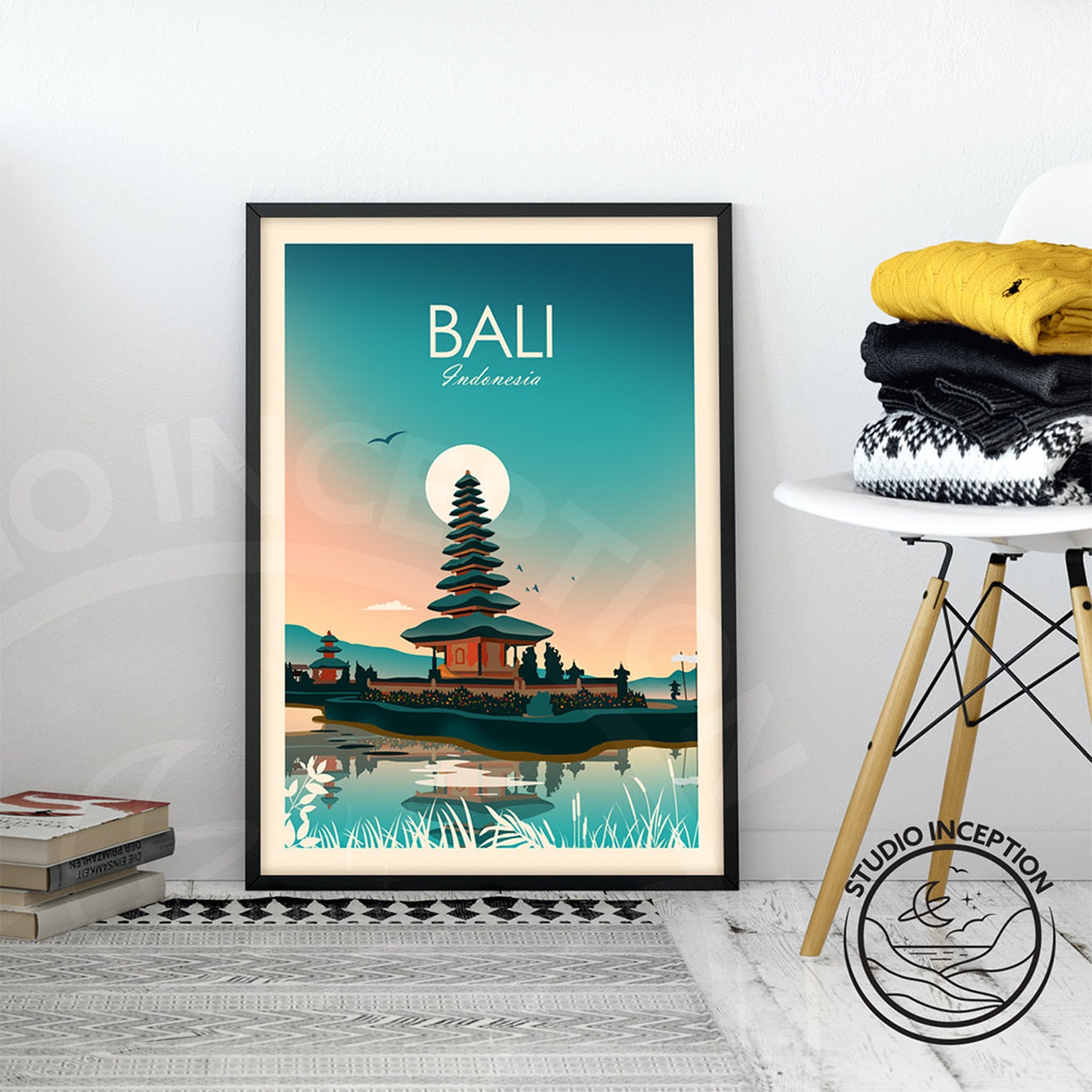 Bali Indonesia Travel Print Art Print Poster Print Bali Print Etsy