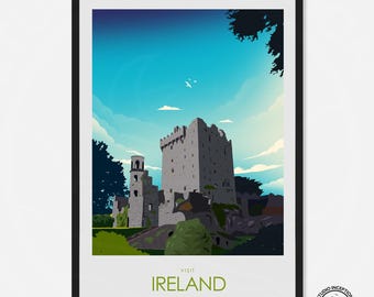 Ireland Print Ireland Gift Ireland Print Ireland Poster Travel Poster, Print, Travel Print, Wild Atlantic Way Poster, Art Prints, Ireland