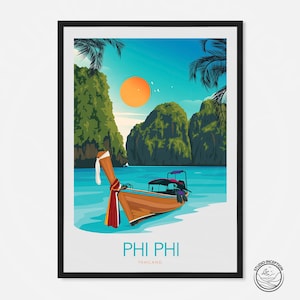 Phi Phi Thailand Poster Print