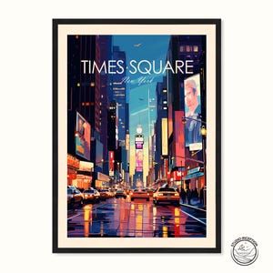 Stampa di Times Square, New York Wall Art, Stati Uniti, Poster di New York, Arte di viaggio, Stampa di viaggio, Arte murale, Poster di viaggio, Regalo di viaggio