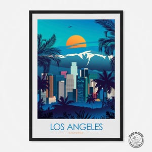 Los Angeles California Print