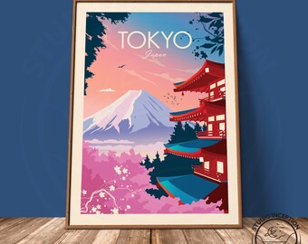 ミナのウタ パンフレット Amazon.com: Japan - Mount Fuji in Spring - Cherry Tree Blossoms