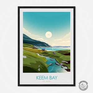 Bahía de Keem, Achill, Irlanda, regalo, impresión de Irlanda, póster de Irlanda, póster de viaje, impresión, impresión de viaje, póster de la Ruta Costera del Atlántico, impresiones artísticas, Irlanda