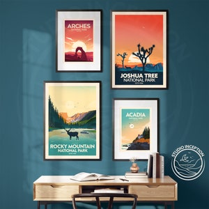 Money Saving Print Set Any 4 Prints of your Choice, Choose Your Size, Travel Poster, Travel Print, Art Prints, Art Gifts, National Parks image 6