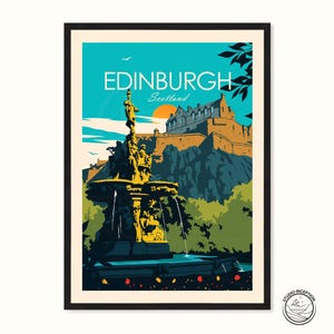 Edinburgh Scotland Print