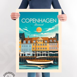 Copenhagen Travel Print - Denmark