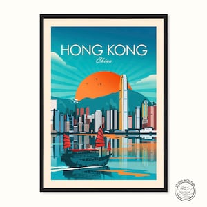 Hong Kong Reisedruck, China
