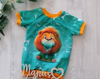 T-shirt Löwe Kinder Baby Shirt Sommer