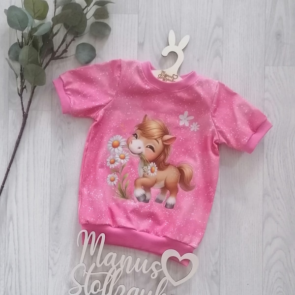 T-shirt Pony Shirt Sommer Baby Kinder