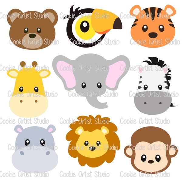 Safari Cookie Cutter Etsy