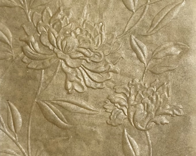 Beautiful Blooms Embossing Sheets, Textures and Dimension Parchment Papers