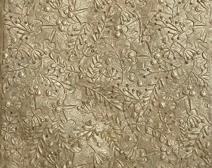 Winter Foliage Embossing Sheets, Textures and Dimension Parchment Papers