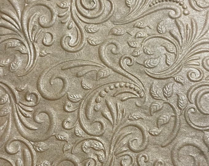 Swirling Leaves Embossing Sheets, Textures and Dimension Parchment Papers