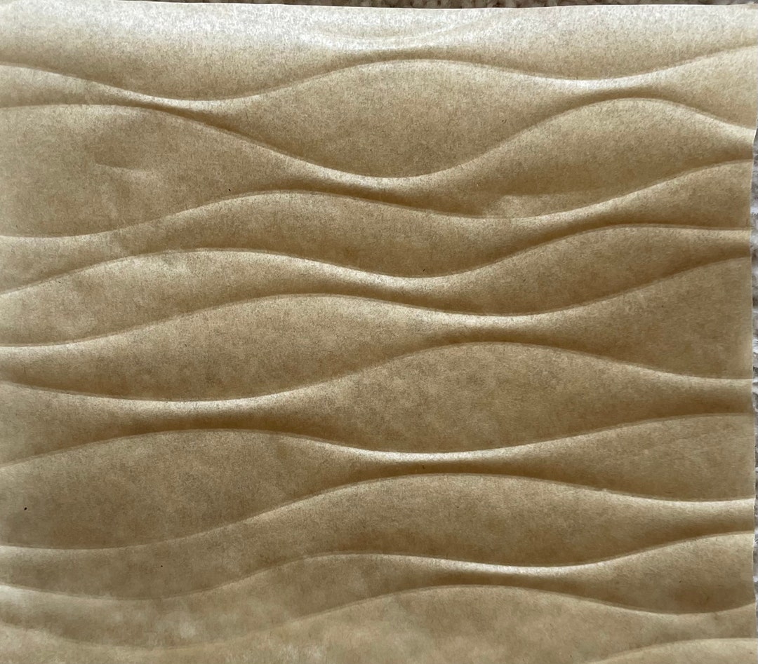 Ribbon Waves Embossing Sheets, Textures and Dimension Parchment Papers