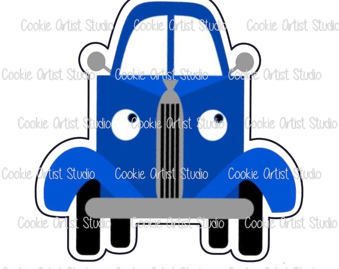 Lil Blue Truck Cookie Cutter and Fondant Cutter Set