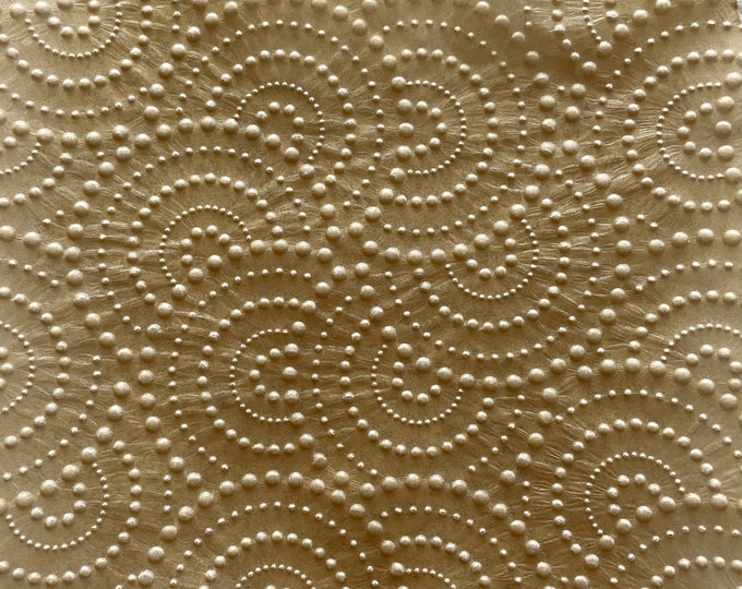 Dotty Circles Embossing Sheets, Textures and Dimension Parchment Papers