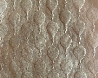 Balloons Embossing Sheets, Textures and Dimension Parchment Papers