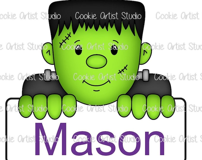 Monster Cookie Cutter and Fondant Cutter Set