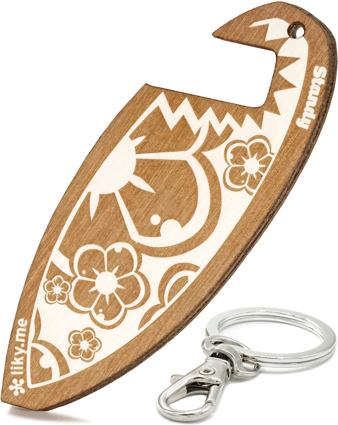 STANDY Surf Key Chain Cell Phone Holder Smartphone Stand Mobile Stand Birthday Gift Jewellery