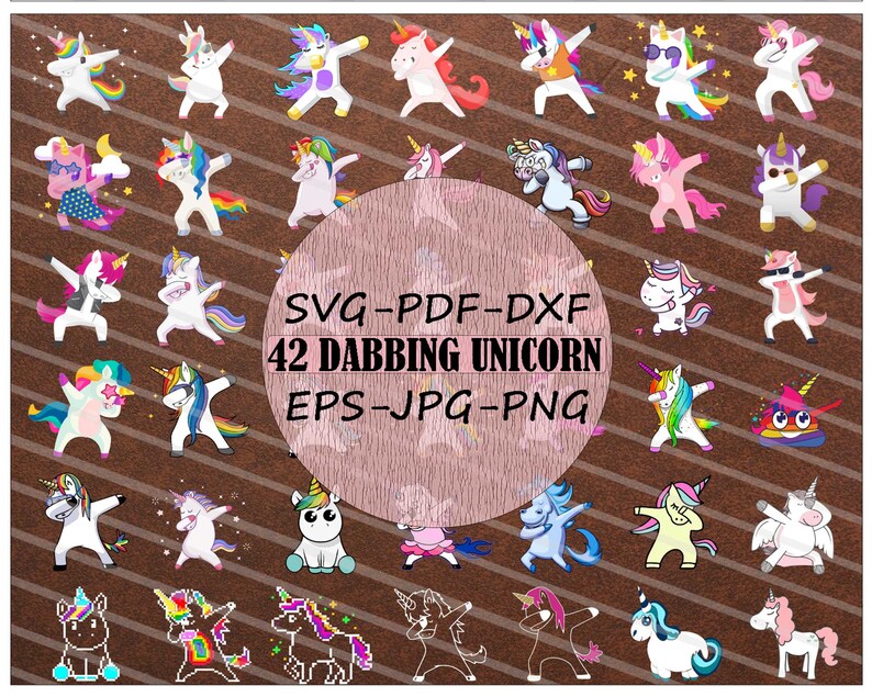 Free Free Unicorn Dab Svg Free 721 SVG PNG EPS DXF File