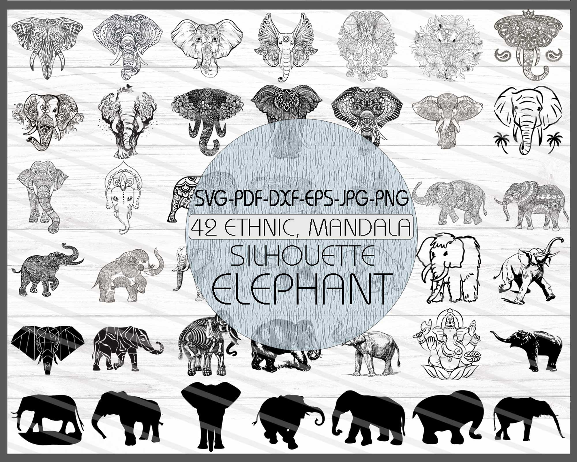 Free Free 204 Elephant Zentangle Svg SVG PNG EPS DXF File