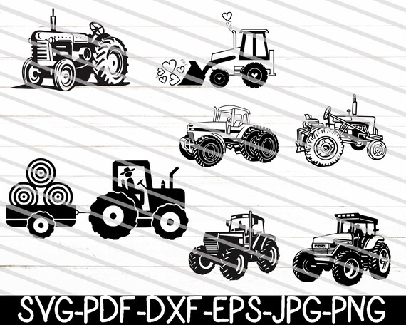 Download Free Tractor Svg Bundle Tractor Svg Farm Tractor Svg Farming Etsy SVG Cut Files