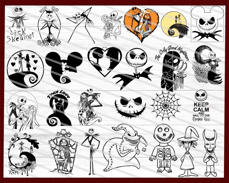 Download Jack Skellington Svg The Nightmare Before Christmas Svg ...