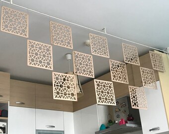 Wooden Room Divider Panels