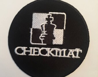 Checkmat 4 Inch Embroidery Gi Patch Bjj Jiu Jitsu Sporting Goods