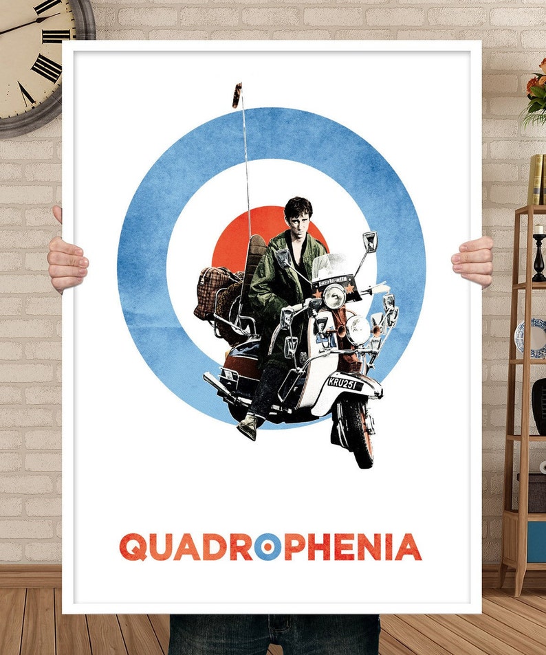Quadrophenia Poster Movie Poster Art Home Decor Bedroom Etsy UK